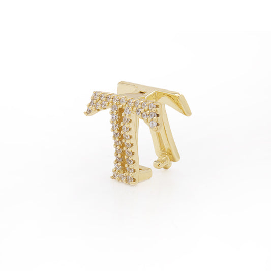 Inicial  T dorado