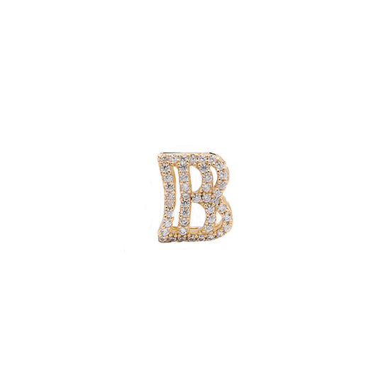 Inicial  B dorado