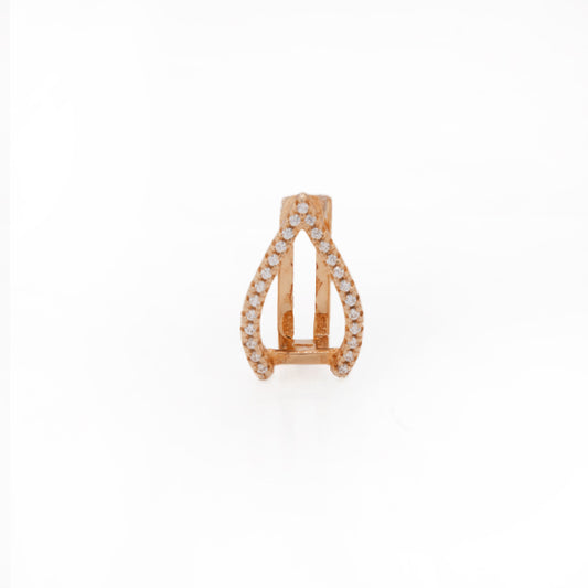 Dije de la suerte oro rosa