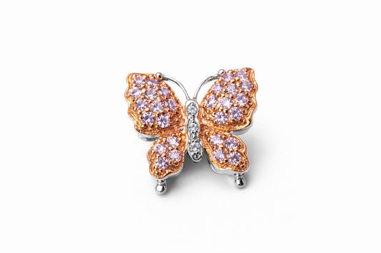 Mariposa rosa