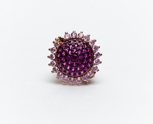 Girasol rosa-magenta