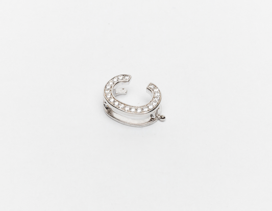 Inicial  C plata zirconia