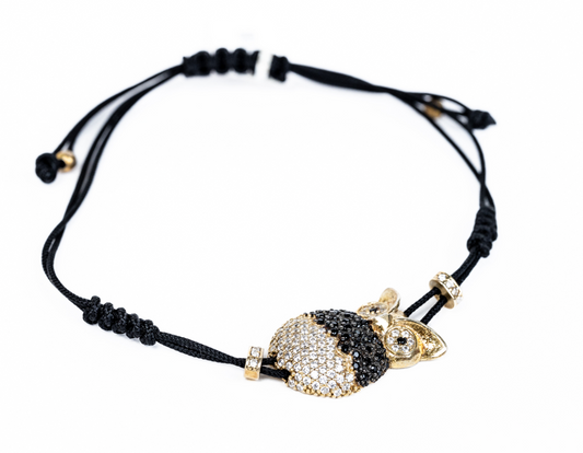 Pulsera de buho (plata 925)