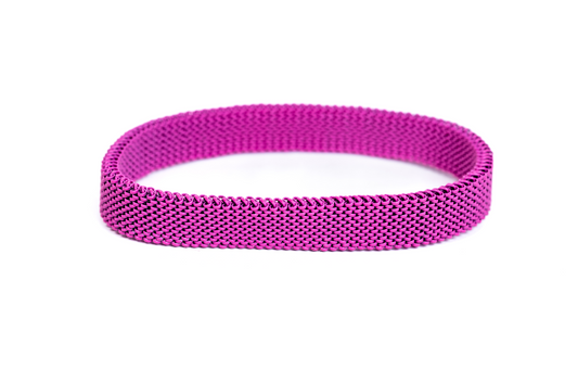 Pulsera elástica Rosa Fiusha