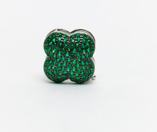Flor-Trebol verde